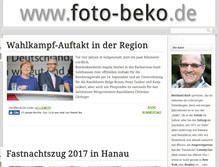 Tablet Screenshot of foto-beko.de